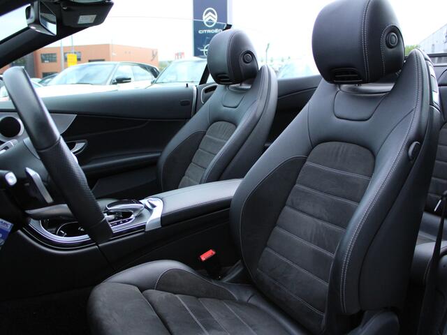 Mercedes-Benz C-KLASSE Cabrio 180 Sport Edition AMG | NEKVERWARMING | STOELVERW | CAMERA | CARPLAY | DEALER ONDERHOUDEN !