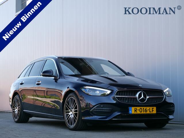 Mercedes-Benz C-KLASSE Estate 200 Mild Hybrid 225pk Launch Edition Luxury Line AUTOMAAT Keyless Entry / Leder / Trekhaak / Memory voorstoelen