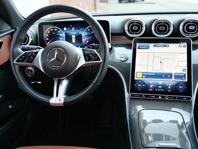Mercedes-Benz C-KLASSE Estate 200 Mild Hybrid 225pk Launch Edition Luxury Line AUTOMAAT Keyless Entry / Leder / Trekhaak / Memory voorstoelen