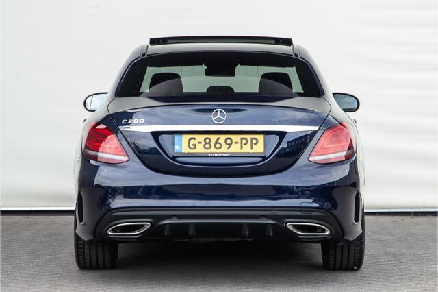 Mercedes-Benz C-KLASSE 200 Aut9 AMG Nightpakket, Pano, Leder, Widescreen, BTW