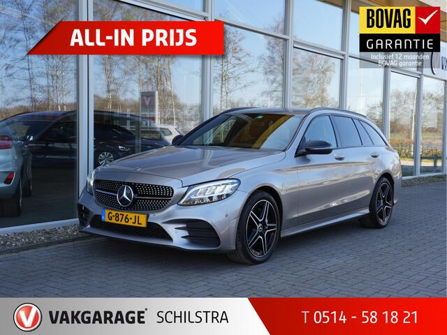 Mercedes-Benz C-KLASSE Estate 160 Business Solution AMG Night Automaat | Navigatie | LED | Camera