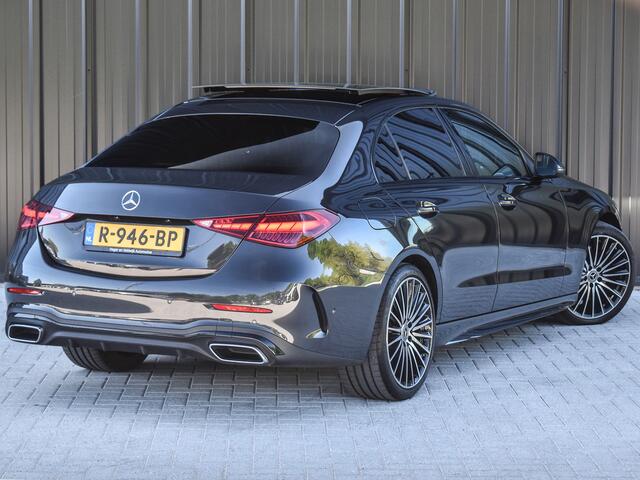 Mercedes-Benz C-KLASSE 200 Launch EDITION AMG LINE | PANORAMADAK | SHADOW LINE | FULL-LED | PANORAMADAK | STOELVERWARMING | CAMERA | DISTRONINC | AMBIANCE INTERIEUR |