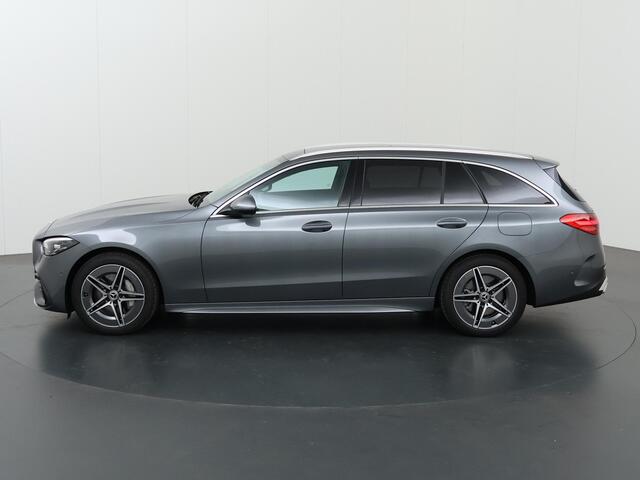 Mercedes-Benz C-KLASSE 300e Estate AMG Line | Panorama-schuifdak | Winter pakket | Getint glas | Stoelverwarming | Sfeerverlichting
