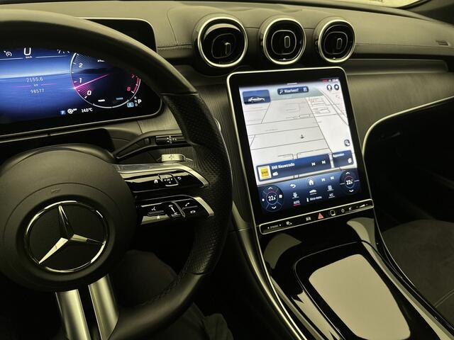Mercedes-Benz C-KLASSE 200 Launch Edition AMG Line | Multispaaks lichtmetalen velgen | Panoramadak | Navigatie | Parking support met camera achter | Inclusief 24 maanden MB Certified garantie voor Europa.