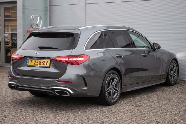 Mercedes-Benz C-KLASSE Estate 180 AMG Line Automaat All-in rijklaarprijs | Dodehoeksens. | Elec. achterklep | Stoelverw. | Nav | CamAd. cruise | Cam