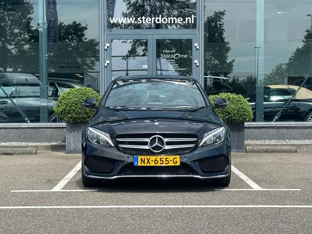 Mercedes-Benz C-KLASSE 180 AMG Sport Edition l Trekhaak l Stoelverwarming l Camera l Tempomaat l Lederen bekleding l l Automaat l Led l Nederlandse auto I