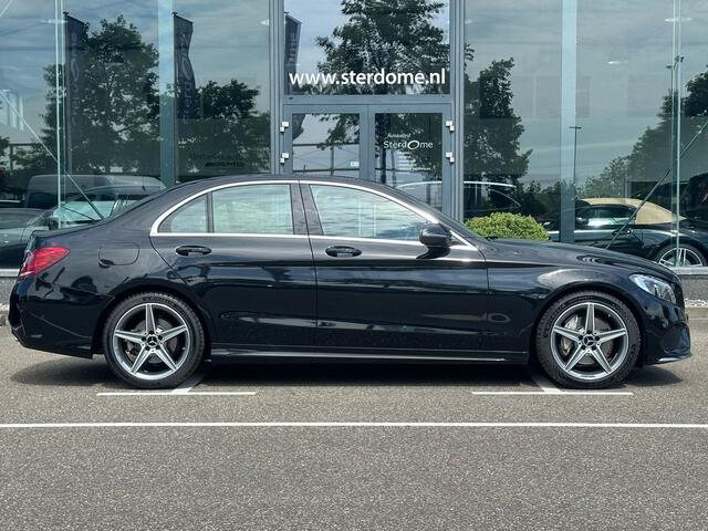 Mercedes-Benz C-KLASSE 180 AMG Sport Edition l Trekhaak l Stoelverwarming l Camera l Tempomaat l Lederen bekleding l l Automaat l Led l Nederlandse auto I