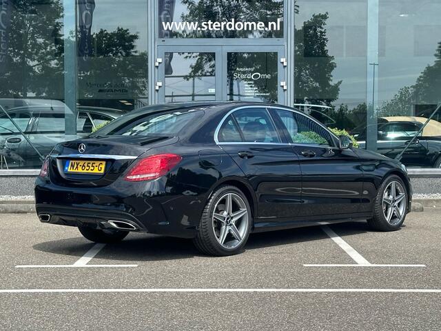 Mercedes-Benz C-KLASSE 180 AMG Sport Edition l Trekhaak l Stoelverwarming l Camera l Tempomaat l Lederen bekleding l l Automaat l Led l Nederlandse auto I