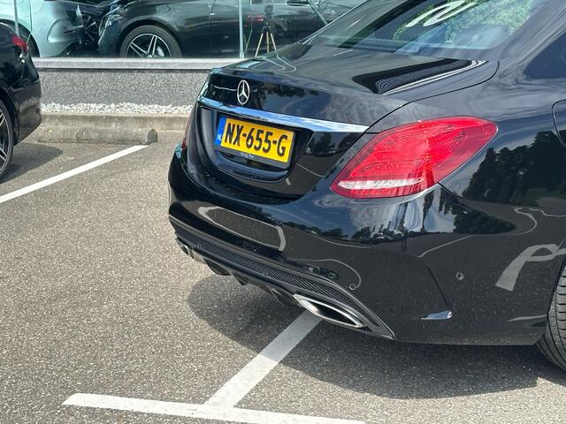 Mercedes-Benz C-KLASSE 180 AMG Sport Edition l Trekhaak l Stoelverwarming l Camera l Tempomaat l Lederen bekleding l l Automaat l Led l Nederlandse auto I