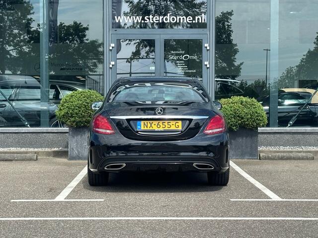 Mercedes-Benz C-KLASSE 180 AMG Sport Edition l Trekhaak l Stoelverwarming l Camera l Tempomaat l Lederen bekleding l l Automaat l Led l Nederlandse auto I