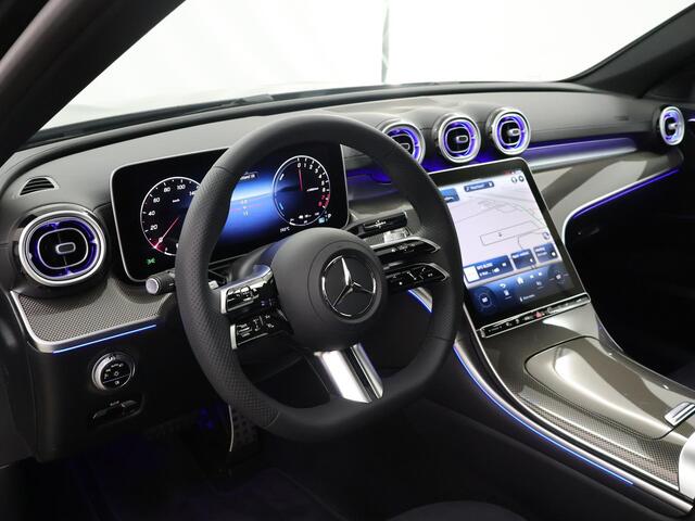 Mercedes-Benz C-KLASSE 300 e AMG Line | Premium | DIGITAL LIGHT | Nightpakket | Parkeerpakket met 360°-camera | Panoramaschuifdak | Trekhaak met aanhangwagenstabilisatie