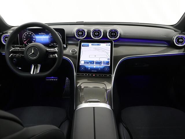 Mercedes-Benz C-KLASSE 300 e AMG Line | Premium | DIGITAL LIGHT | Nightpakket | Parkeerpakket met 360°-camera | Panoramaschuifdak | Trekhaak met aanhangwagenstabilisatie