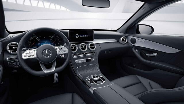 Mercedes-Benz C-KLASSE Estate 200 Business Solution AMG | Panoramadak | Widescreen | Stoelverwarming | Achteruitrijcamera | Privacy glas |