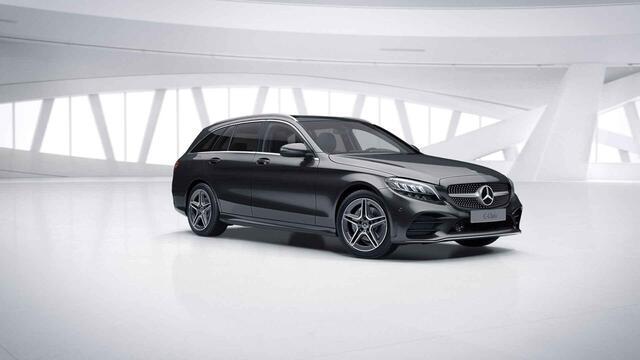 Mercedes-Benz C-KLASSE Estate 200 Business Solution AMG | Panoramadak | Widescreen | Stoelverwarming | Achteruitrijcamera | Privacy glas |