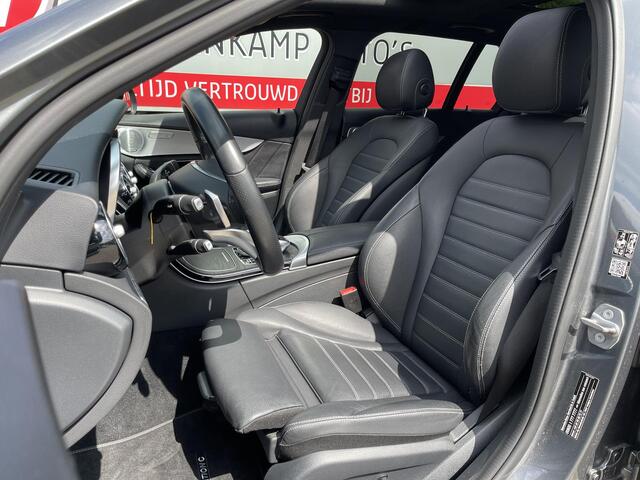 Mercedes-Benz C-KLASSE Estate 350 e Sport Edition AMG Line 18"/Panoramadak/Luchtvering/360 camera/Burmester/Leder/Stoelverwarming/LED