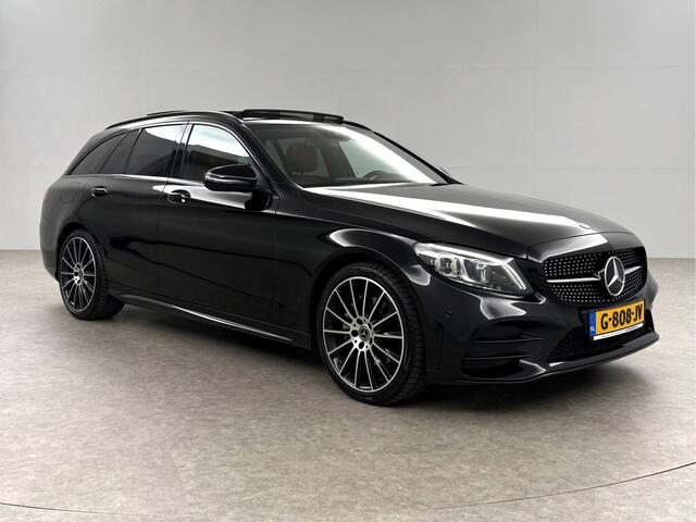 Mercedes-Benz C-KLASSE 180 AMG 157PK Pano Trekhaak Sfeerverl. LED Virtual 19"LMV Camera Carplay Cruise Clima Navi Leder PDC