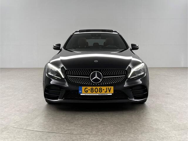 Mercedes-Benz C-KLASSE 180 AMG 157PK Pano Trekhaak Sfeerverl. LED Virtual 19"LMV Camera Carplay Cruise Clima Navi Leder PDC