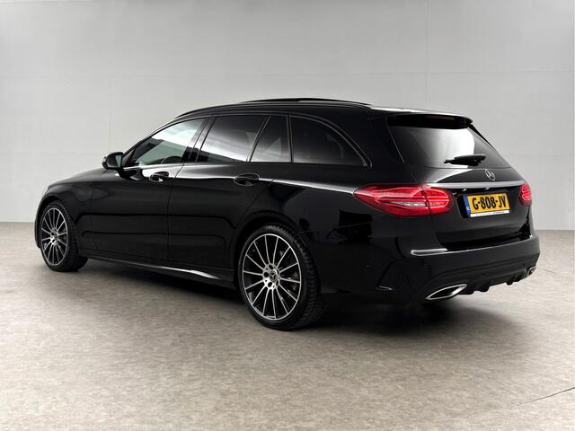 Mercedes-Benz C-KLASSE 180 AMG 157PK Pano Trekhaak Sfeerverl. LED Virtual 19"LMV Camera Carplay Cruise Clima Navi Leder PDC