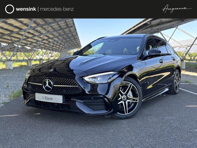Mercedes-Benz C-KLASSE Estate 180 Business Solution AMG | Night | Panoramdak | Memory stoelen | 360 camera | Sfeerverlichting |