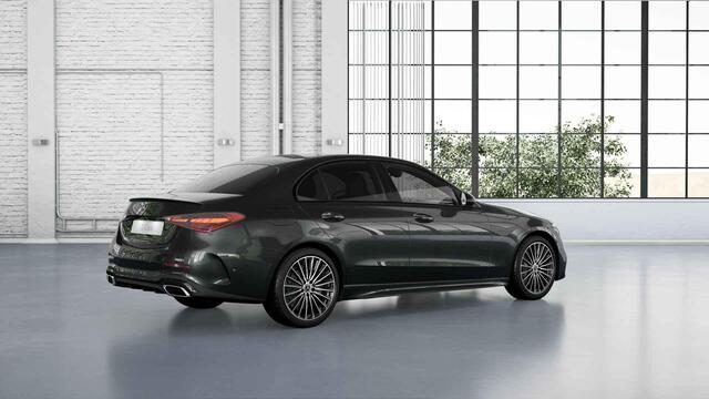 Mercedes-Benz C-KLASSE 180 AMG Line | Night | 19" lichtmetalen velgen | Agility Control | Sfeerverlichting | Stoelverwarming |