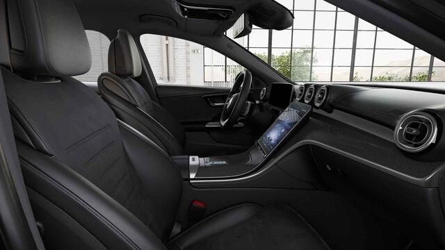 Mercedes-Benz C-KLASSE 180 AMG Line | Night | 19" lichtmetalen velgen | Agility Control | Sfeerverlichting | Stoelverwarming |