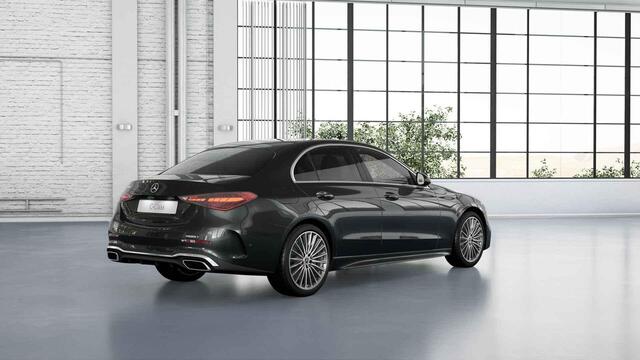 Mercedes-Benz C-KLASSE 180 AMG Line | Memory | 19" Multispaaks velgen | High Peformance LED | Sfeerverlichting | Stoelverwarming |
