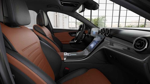 Mercedes-Benz C-KLASSE 180 AMG Line | Memory | 19" Multispaaks velgen | High Peformance LED | Sfeerverlichting | Stoelverwarming |