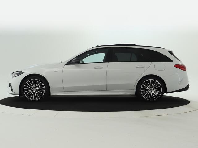 Mercedes-Benz C-KLASSE Estate 300 e Business Solution AMG | Trekhaak | Nightpakket | Parkeerpakket met 360°-camera | KEYLESS GO-comfortpakket | Antidiefstalpakket GUARD 360° Plus | Memorypakket | EASY PACK achterklep |