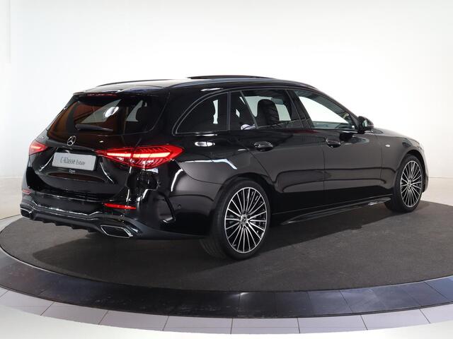 Mercedes-Benz C-KLASSE Estate 300 e Business Solution AMG | Night | 19inch | Rij-assistentie | Burmester Surround