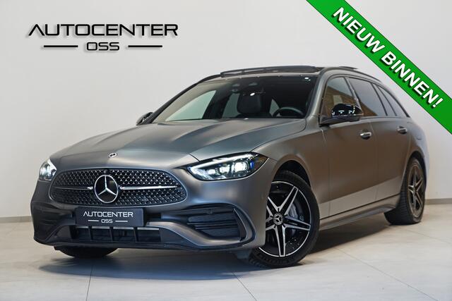 Mercedes-Benz C-KLASSE Estate 300 e AMG ? MATGRIJS ? TREKHAAK ? HEAD-UP ? 360 ? PANO ? ADAP.CRUISE