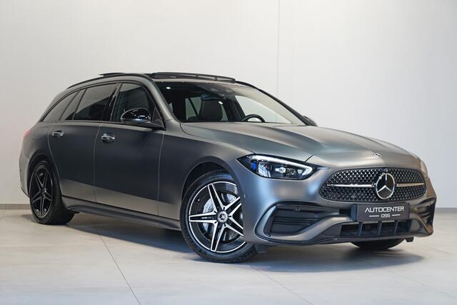 Mercedes-Benz C-KLASSE Estate 300 e AMG ? MATGRIJS ? TREKHAAK ? HEAD-UP ? 360 ? PANO ? ADAP.CRUISE