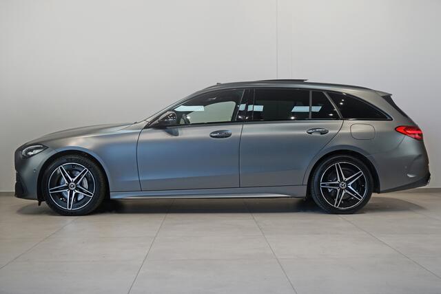 Mercedes-Benz C-KLASSE Estate 300 e AMG ? MATGRIJS ? TREKHAAK ? HEAD-UP ? 360 ? PANO ? ADAP.CRUISE