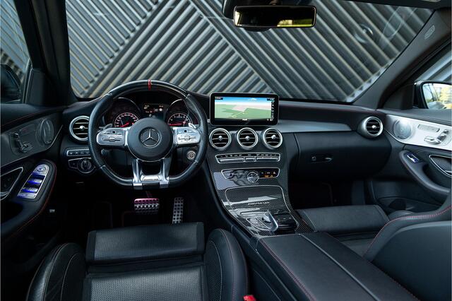 Mercedes-Benz C-KLASSE Estate C43 AMG 4MATIC Pano Schaalstoel Burmester Head Up Carplay Memory Trekhaak