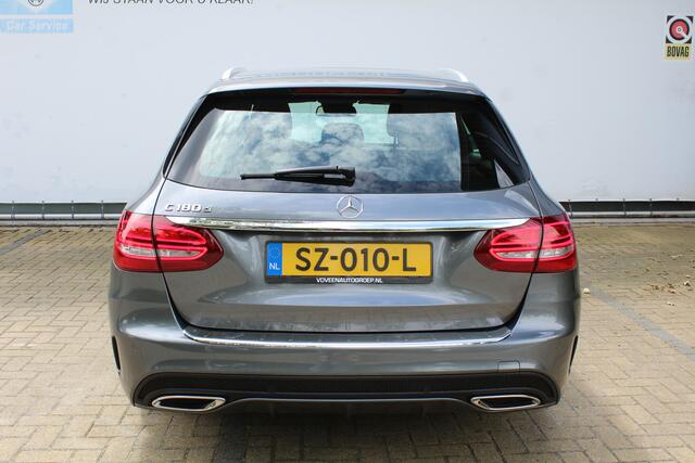 Mercedes-Benz C-KLASSE Estate 180 CDI Sport Edition Upgrade 19 inch | Incl. 12 maanden Garantie | Panorama dak | Achteruitrijcamera | Stoelverwarming | Parkeersensoren V+A | Cruise controle | Navigatie | Climate controle | LED Koplampen | Elektrische kofferbak klep | Keyless st