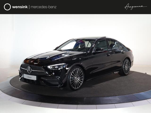 Mercedes-Benz C-KLASSE 180 Business Solution AMG | Panoramaschuifdak | Night | 19 inch LM Velgen | Trekhaak | 360 Camera | Memory Elek. stoelen