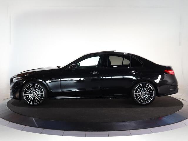 Mercedes-Benz C-KLASSE 180 Business Solution AMG | Panoramaschuifdak | Night | 19 inch LM Velgen | Trekhaak | 360 Camera | Memory Elek. stoelen