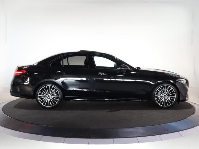 Mercedes-Benz C-KLASSE 180 Business Solution AMG | Panoramaschuifdak | Night | 19 inch LM Velgen | Trekhaak | 360 Camera | Memory Elek. stoelen