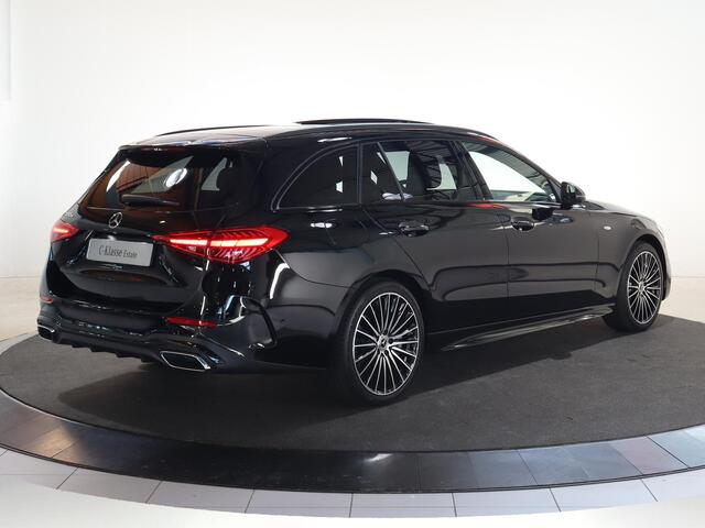 Mercedes-Benz C-KLASSE 300 e Business Solution AMG | Panoramaschuifdak | Night | Burmester | Rijassistentiepakket Plus | Matrix Led