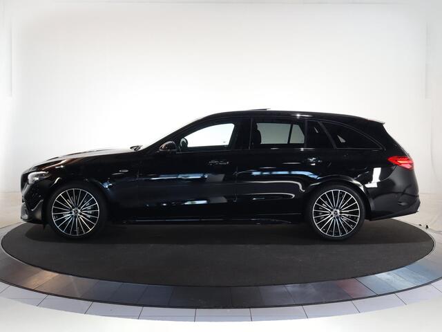 Mercedes-Benz C-KLASSE 300 e Business Solution AMG | Panoramaschuifdak | Night | Burmester | Rijassistentiepakket Plus | Matrix Led