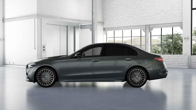 Mercedes-Benz C-KLASSE 180 Business Solution AMG | Night | Panoramadak | Trekhaak | Memory stoelen | Sfeerverlichting | Digital light | 19" Multispaaks |