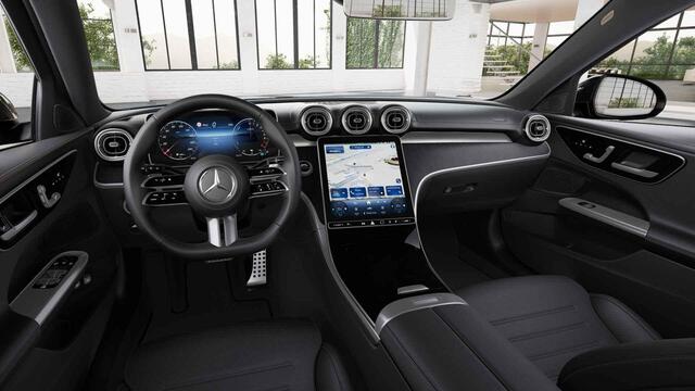 Mercedes-Benz C-KLASSE Estate 300e Business Solution AMG | Panoramaschuifdak | Night | Trekhaak | 360° camera