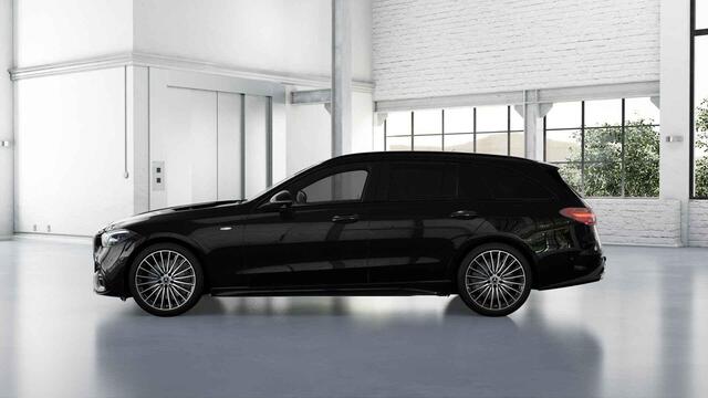Mercedes-Benz C-KLASSE Estate 300e Business Solution AMG | Panoramaschuifdak | Rijassistentiepakket Plus | Trekhaak | Burmester | DIGITAL LIGHT | Night
