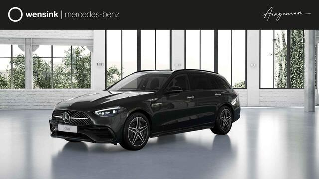 Mercedes-Benz C-KLASSE 300e Business Solution AMG | Night | Panoramadak | Burmester | Head-up display | Digital light | Sfeerverlichting |