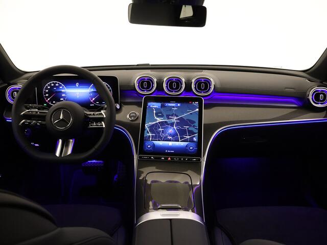 Mercedes-Benz C-KLASSE Estate 180 Star Edition AMG Line | Nightpakket | Parkeerpakket met achteruitrijcamera | EASY PACK achterklep | Antidiefstalpakket GUARD 360° Plus | USB-pakket | Memorypakket | Dodehoekassistent |
