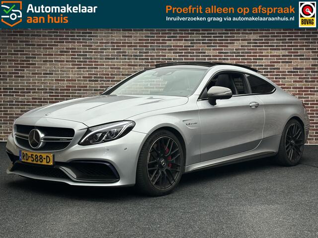 Mercedes-Benz C-KLASSE Coupé AMG 63 S Carbon Pakket Panorama Kuipstoel Head