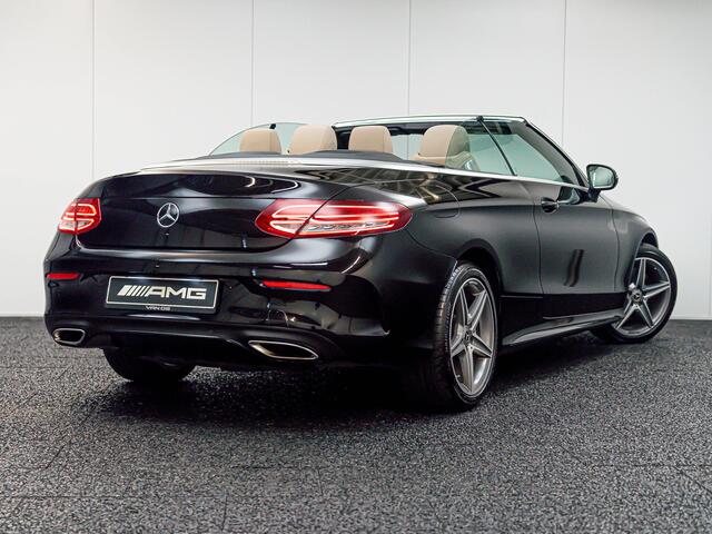Mercedes-Benz C-KLASSE Cabrio C 300 AMG Line | Leder beige | Zeer mooi