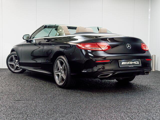 Mercedes-Benz C-KLASSE Cabrio C 300 AMG Line | Leder beige | Zeer mooi