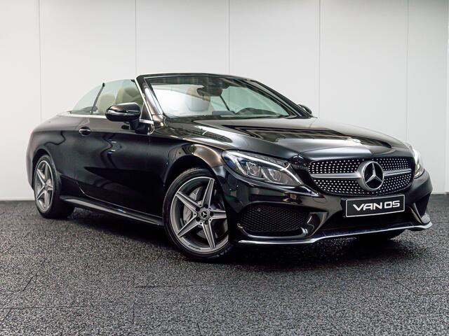 Mercedes-Benz C-KLASSE Cabrio C 300 AMG Line | Leder beige | Zeer mooi