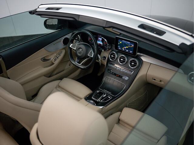 Mercedes-Benz C-KLASSE Cabrio C 300 AMG Line | Leder beige | Zeer mooi