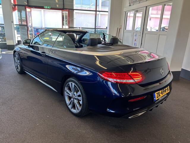 Mercedes-Benz C-KLASSE Cabrio 180 Premium Plus AMG | Airscarf | Cruise control | Climate control | Lederen bekleding | Stoelverwarming | Navigatie | Parkeersensoren v+a